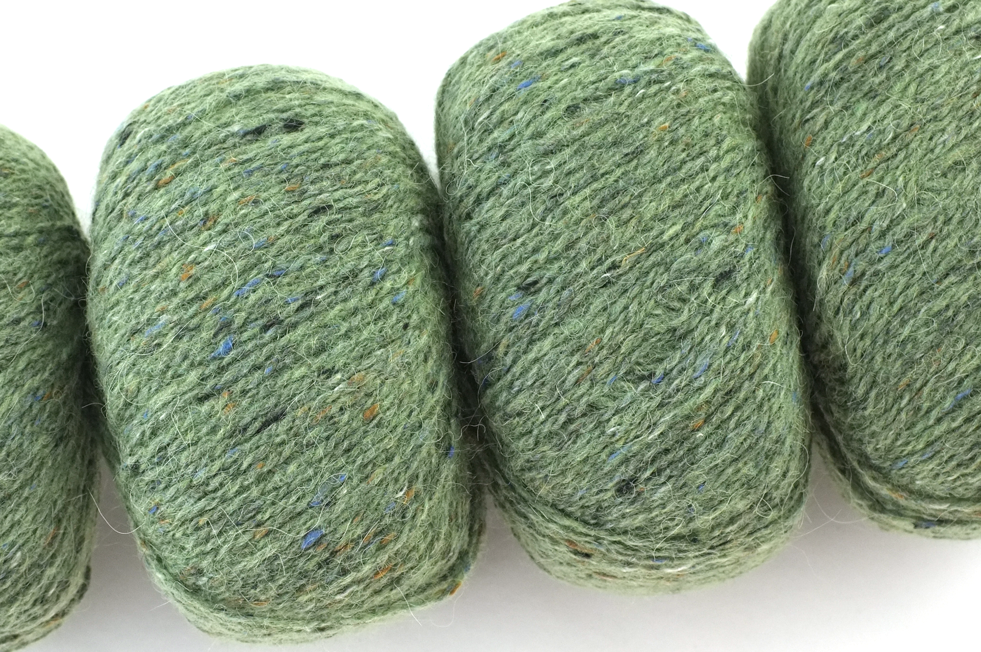 Rowan Felted Tweed Celadon 184, medium celadon green, merino, alpaca, viscose knitting yarn by Red Beauty Textiles