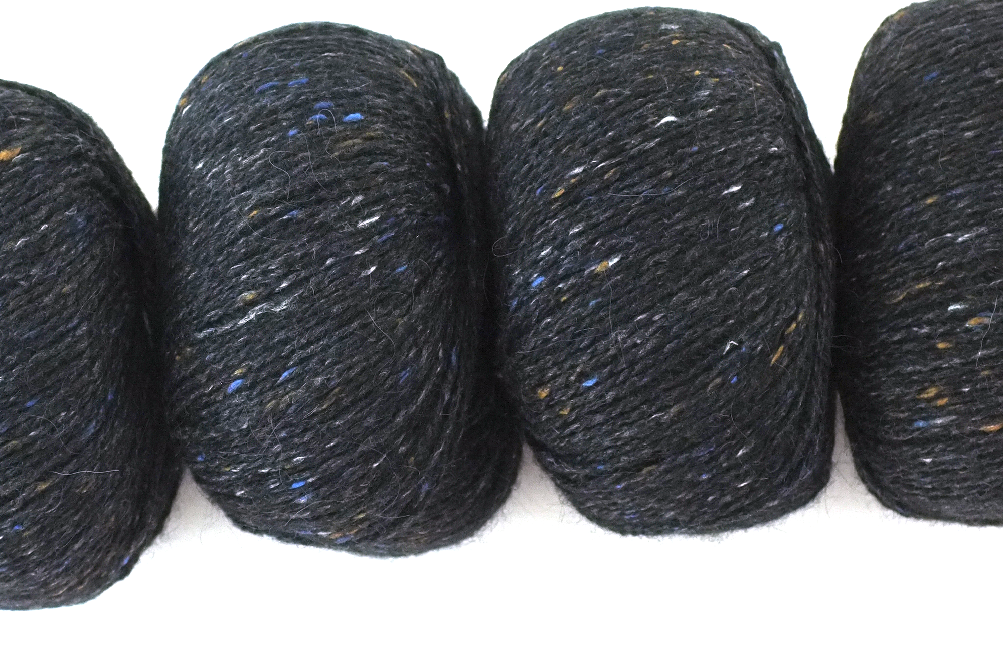 Rowan Felted Tweed Black 211, soft black with tweed, merino, alpaca, viscose knitting yarn by Red Beauty Textiles