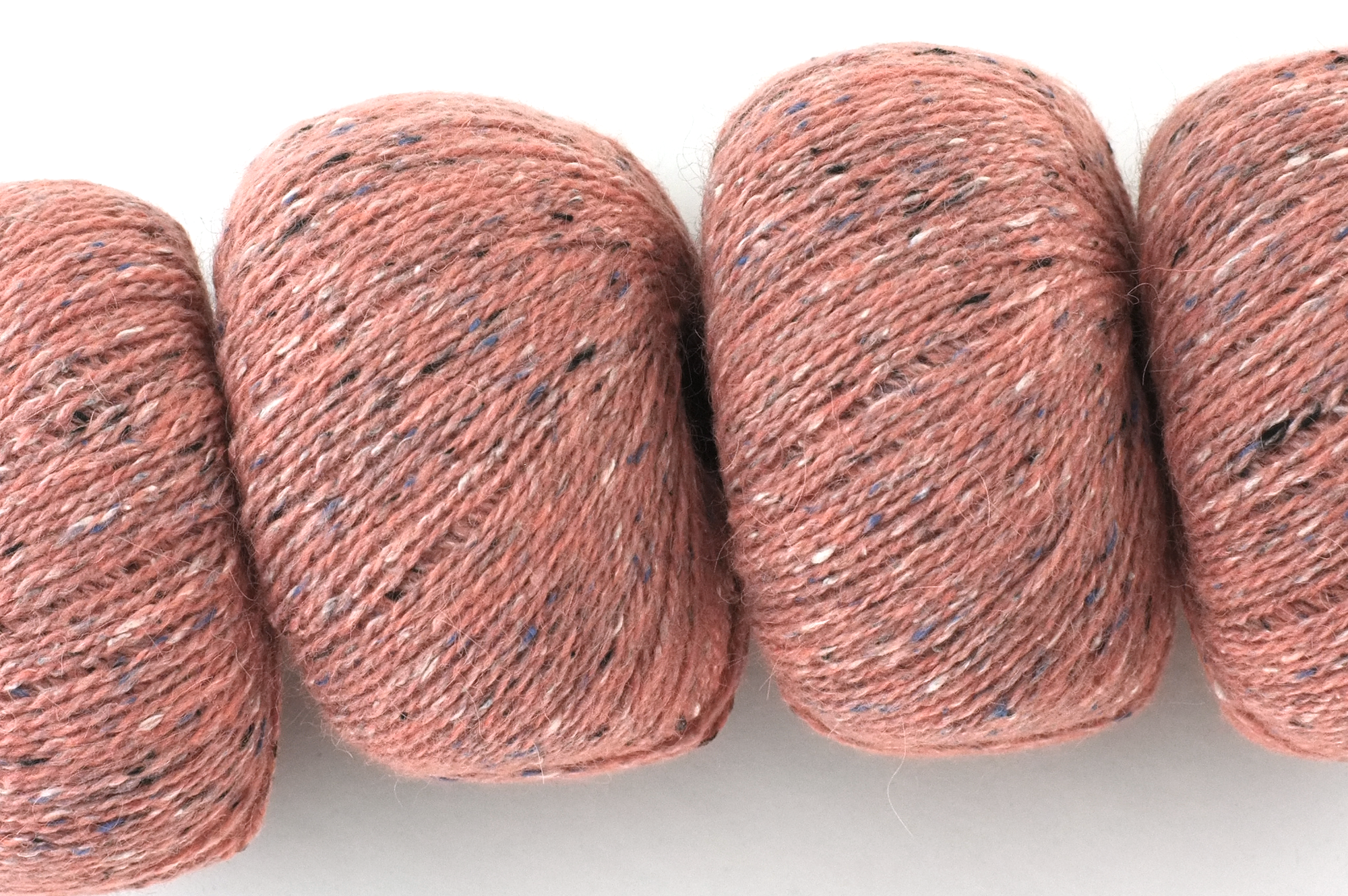 Rowan Felted Tweed Peach 212, medium peach shade, merino, alpaca, viscose knitting yarn by Red Beauty Textiles