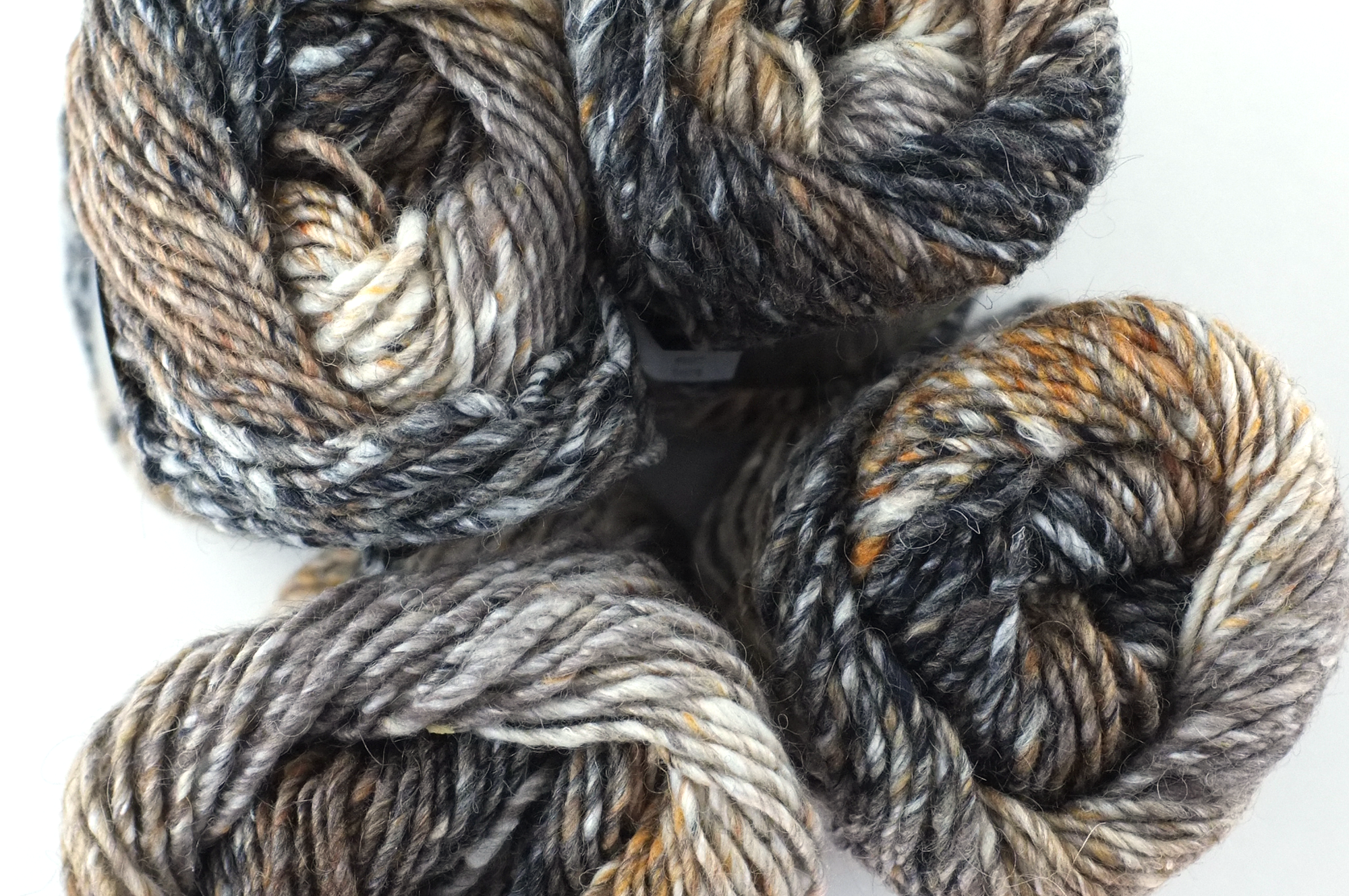 Noro Silk Garden Color 267, Silk Mohair Aran Weight Knitting Yarn, beige, golden tan, charcoal, oatmeal by Red Beauty Textiles