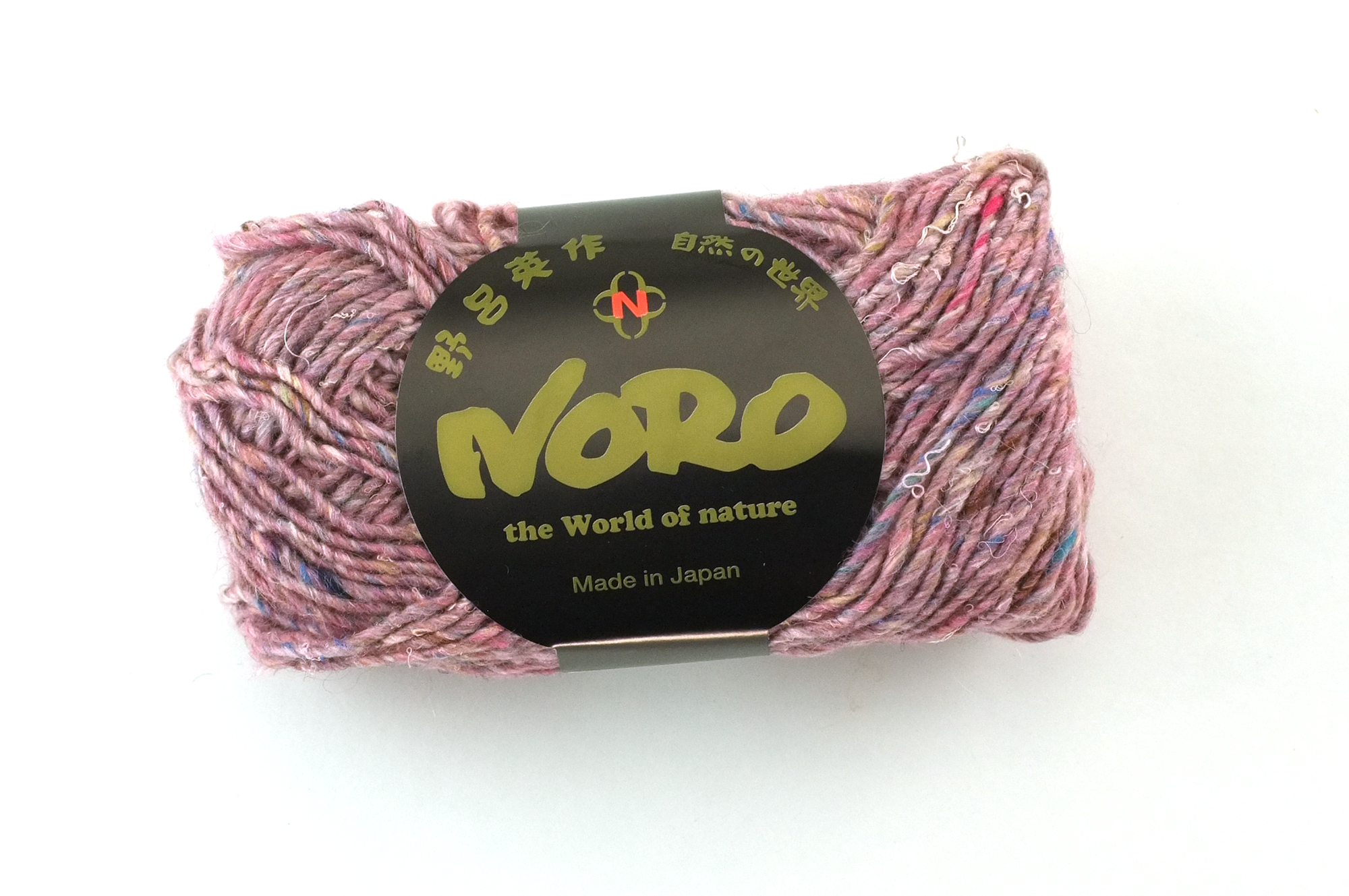 Noro Silk Garden Solo Color 40 Oyabe , Silk Mohair Wool Aran Weight Knitting Yarn, semi-solid, pink by Red Beauty Textiles