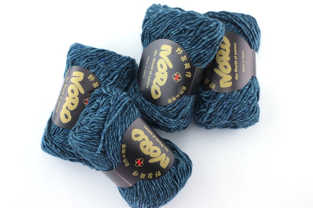 Noro Silk Garden Solo Color 61 Suita, Silk Mohair Wool Aran Weight Knitting Yarn, grayish teal